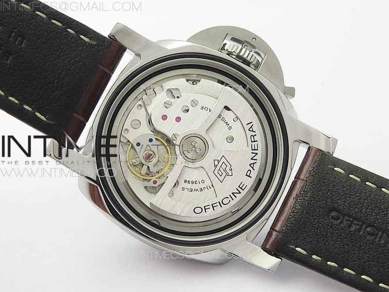 Pre Order PAM1116 SS VSF 1:1 Best Edition Green Dial on Brown Leather Strap P.9010 Super Clone